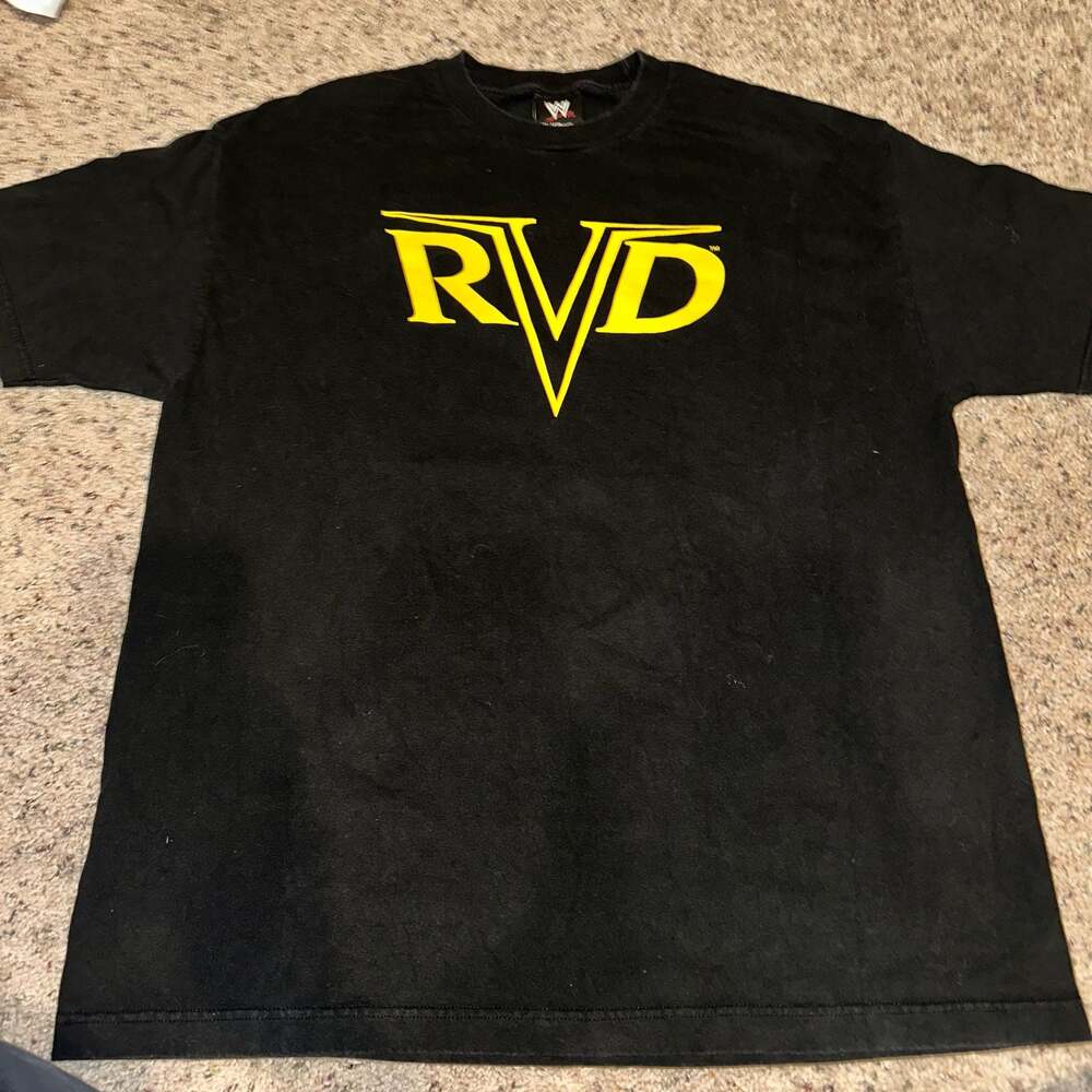 Vintage WWE Rob Van Dam RVD Wrestling Tee
